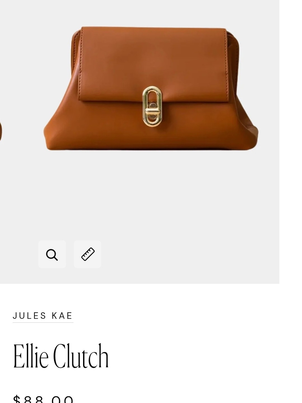 Nwt Jules Kae Ellie Clutch